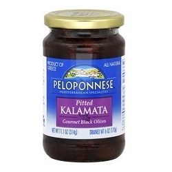 Peloponnese Pitted Kalamata Olives (6x6Oz)