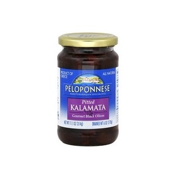 Peloponnese Pitted Kalamata Olives (6x6Oz)