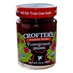 Crofters Organic Fruit Spread Pomegranate (6x10Oz)