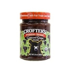 Crofter's Premium SpreadOrganic Concord Grape (6x10Oz)