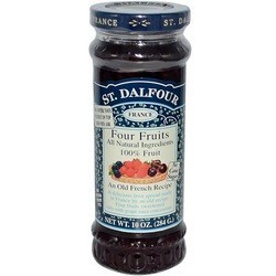 St. Dalfour 4 Fruits 100% Fruit Conserve (6x10 Oz)