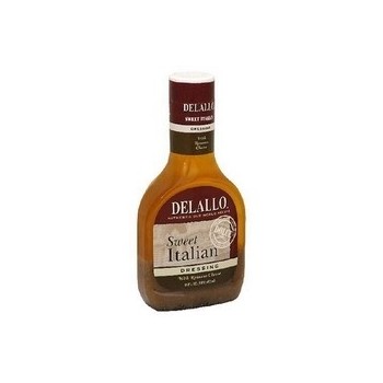 De Lallo Sweet Italian Dressing With Romano Cheese (6x16Oz)