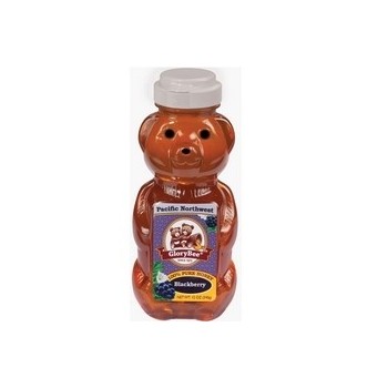 Glorybee Pacific Northwest Blackberry Honey Sqze Bears (6x12Oz)