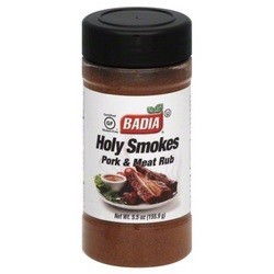 Badia Holy Smoke Pork Meat Rub (12x5.5Oz)
