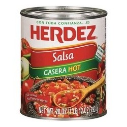 Herdez Salsa Casera Hot (6x28Oz)