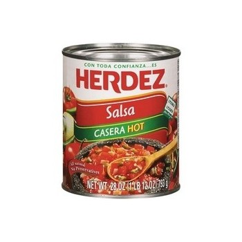 Herdez Salsa Casera Hot (6x28Oz)
