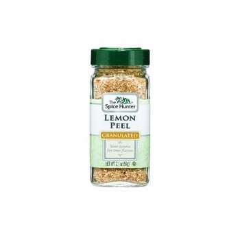 Spice Hunter Lemon Peel, Granulated (6x2.1Oz)