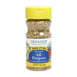 Frontier Natural All Purpose Salt Free Seasoning Blend (6x2.5 Oz)