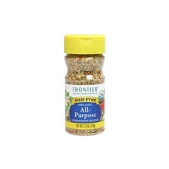 Frontier Natural All Purpose Salt Free Seasoning Blend (6x2.5 Oz)