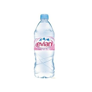 Evian Natural Spring Water (24x16.9Oz)