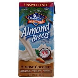 Blue Diamond Almond Coconut Unsweetened Or (12x32OZ )