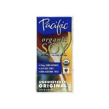 Pacific Natural Foods Soy Milk Un Sweet (12x32OZ )