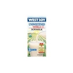 Westsoy Vanilla Unsweetened Westsoy (12x32 Oz)