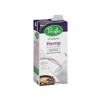 Pacific Natural Foods Hemp Milk Un Sweet Van (12x32OZ )