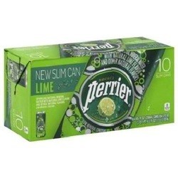 Perrier Sparkling Min Water Lime (3x10Pack )