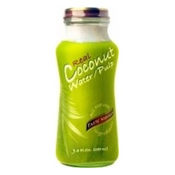 Taste Nirvana Real Cocunut Water with Pulp (12x16.2 Oz)