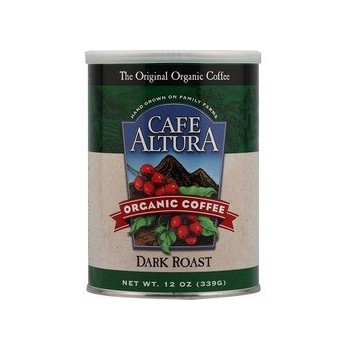 Cafe Altura Organic Dark Coffee (6x12Oz)