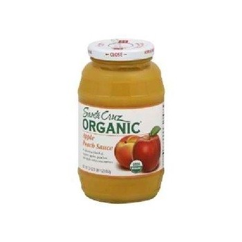 Santa Cruz Organics Apple Peach Sauce (12x23OZ )