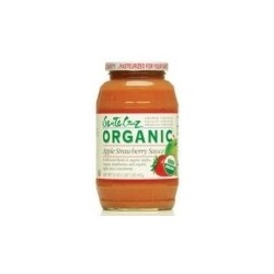 Santa Cruz Organic Strawberry Applesauce (12x23 Oz)