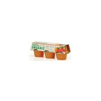 Santa Cruz Apricot Applesauce (12x6x4 Oz)
