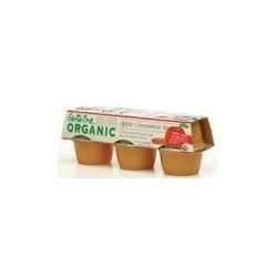 Santa Cruz Organic Cinnamon Applesauce (12x6x4 Oz)
