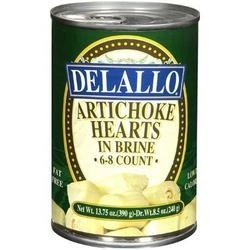 De Lallo Artickoke Heart Cut (12x13.75Oz)