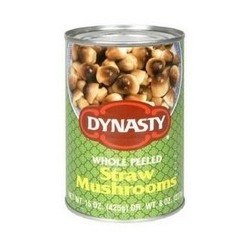 Dynasty Whole Peeled Straw Mushroom (12x15Oz)