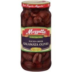 Mezzetta Calamata Olive Sliced (6x9.5Oz)