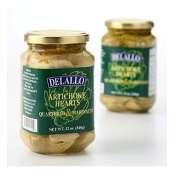 De Lallo Marinated Artichoke Hearts (12x6 Oz)