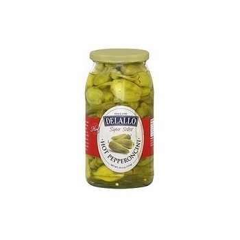 De Lallo Hot Pepperoncini (6x25.5Oz)