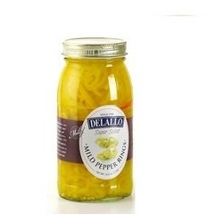 De Lallo Mild Banana Pepper Rings (6x25.5Oz)