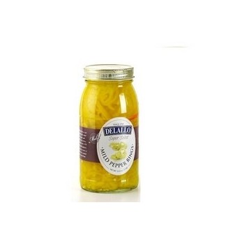 De Lallo Mild Banana Pepper Rings (6x25.5Oz)