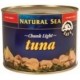 Natural Sea Yellowfin Chunk Light Tuna No Salt (6x66.5 Oz)