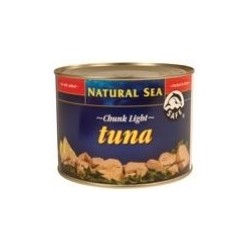 Natural Sea Yellowfin Chunk Light Tuna No Salt (6x66.5 Oz)
