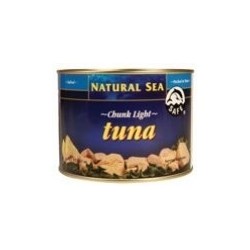 Natural Sea Yellowfin Chunk Light Tuna Salt (6x66.5 Oz)