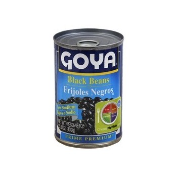 Goya Black Beans Ls (24x15.5OZ )