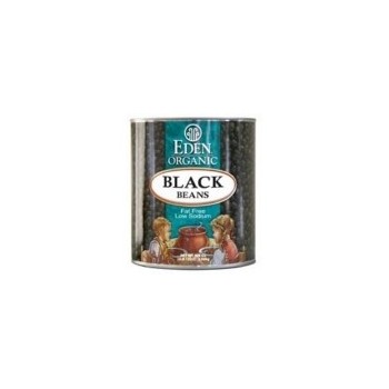 Eden Foods Black Beans Can (12x15 Oz)