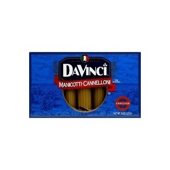 Da Vinci Cannelloni-Manicotti Pasta (12x8Oz)