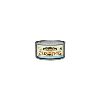 Crown Prince Albacore Tuna in Water No Salt Added (12x12 Oz)