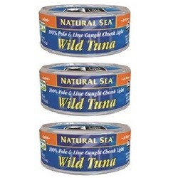 Natural Sea Skipjck Tuna Slt (24x5OZ )