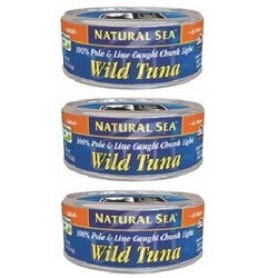 Natural Sea Skipjck Tuna Slt (24x5OZ )