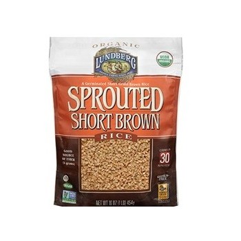 Lundberg Rice, Sprouted, Short Brown (6x1 LB)