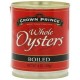 Crown Prince Whole Boiled Oysters (12x8OZ )