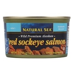 Natural Sea Premium Alaskan Pink Salmon Salted (12x7.5Oz)