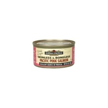 Crown Prince Pacific Pink Salmon Skinless Boneless (12x6 Oz)