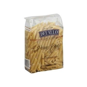 De Lallo Penne Rigata Bag (16x16OZ )