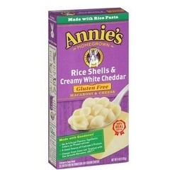 Annie's Rice Shells And Creamy White Cheddar Gluten Free (12x6Oz)