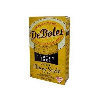 Deboles Corn Elbows Gluten Free (12x12Oz)