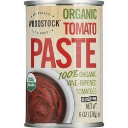 Woodstock Tomato Paste Organic 6 oz case of 24