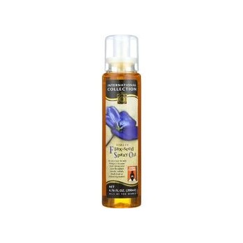 International Collection Spray Oil Flax seed 6.76 oz case of 6